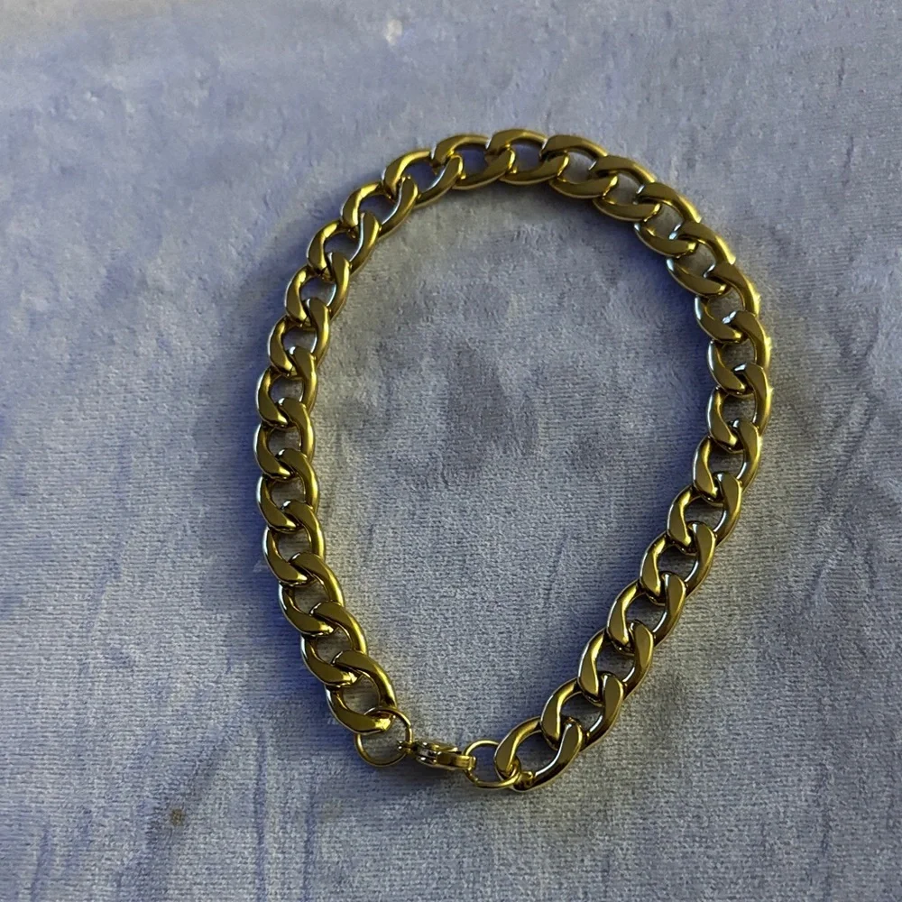 Gold Chain Bracelet